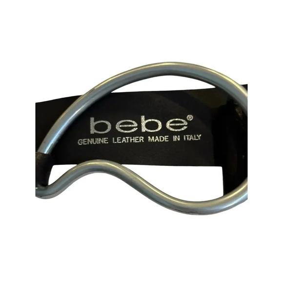 Bebe Women\'s Black Genuine Leather Belt main image 4
